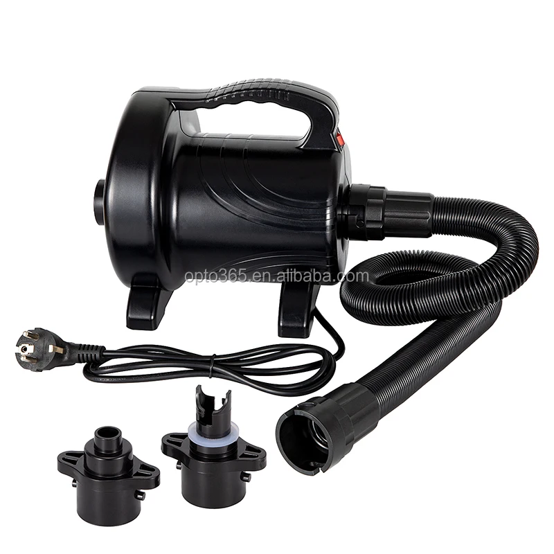 

110V 220V Air Compressor Pump for Self Bailing Raft/Tents Camping Outdoor with Halkey-Roberts(H-R) Air Valves Adapter