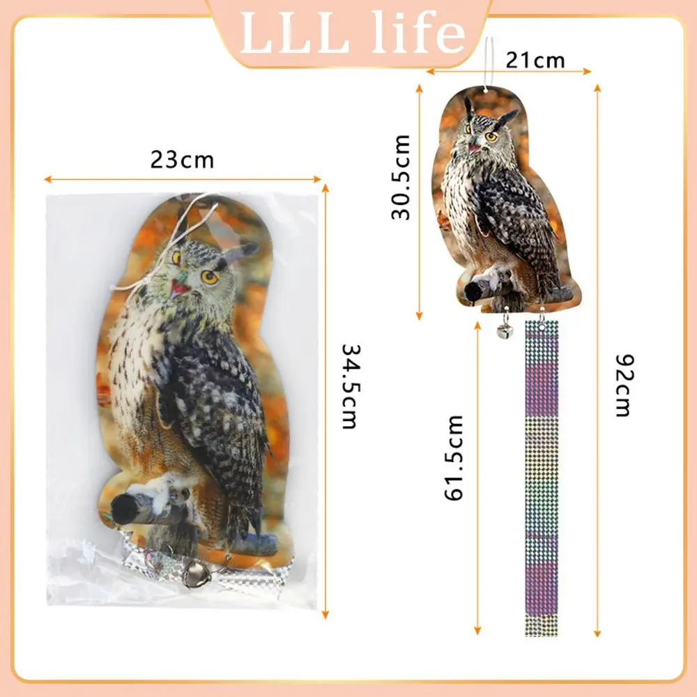 

Creative Pigeons Woodpecker Owl Bird Repellent 1 Pcs Bird Scarer 3d Three-dimensional Simulation Bird Repellent Tool Useful