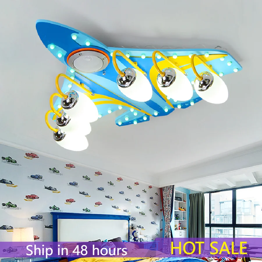 

Airplane kids bedroom decor led lights for room indoor chandelier lighting chandeliers ceiling lamps for living room decoration