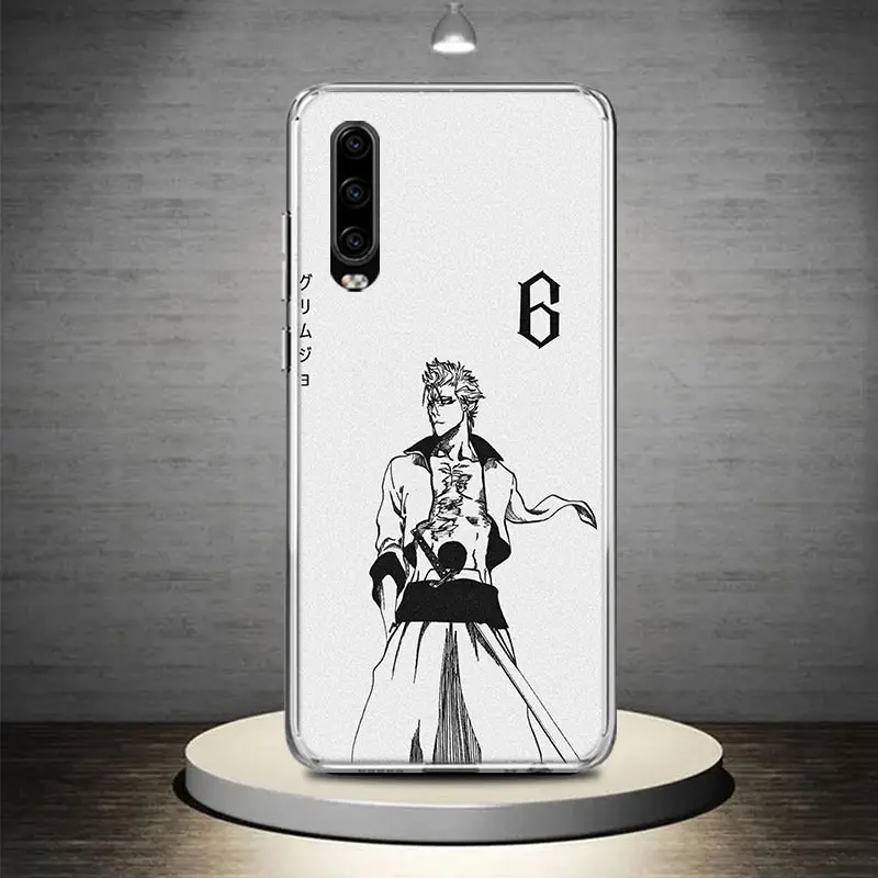 Чехол для телефона Bleach Grimmjow Huawei P30 P40 P20 P10 Lite Mate 20 10 Pro Y5 Y6 Y7 Y9 P Smart Z 2019 Coque Funda