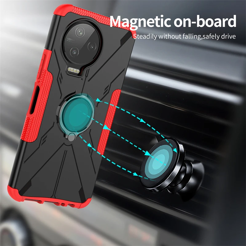 Cover For Infinix Note 12 2023 Case For Infinix Note 12 2023 Bumper Magnetic Suction Stand Case For Infinix Note 12 2023 Case