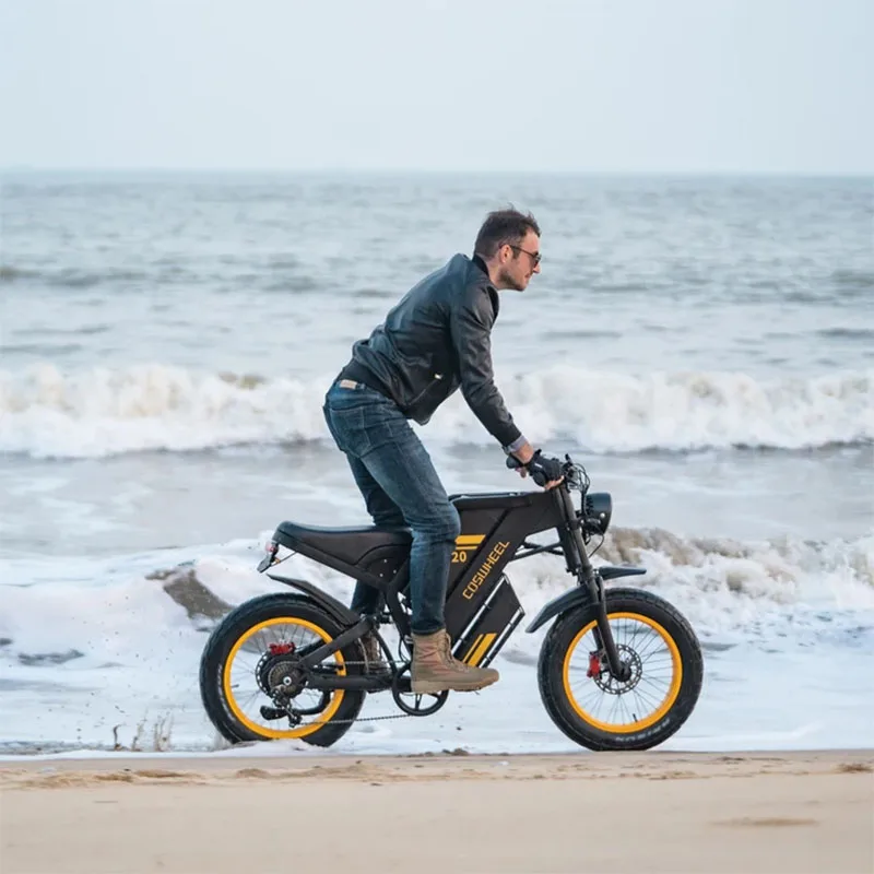 Электрический горный велосипед для взрослых 20 дюймов 48 В