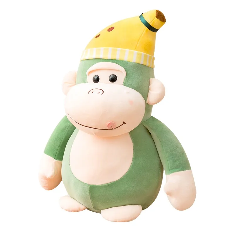

Hot 1pc 30/45/60CM Cute Creative Banana Monkey Plush Toys Stuffed Animal Down Cotton Boys Soft Baby Doll Kids Gift Presents