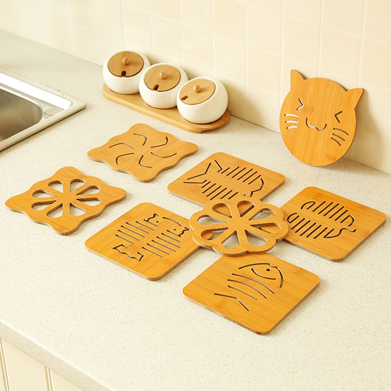 

Nymph Cartoon Table Household Mats Coaster Heat Insulation Non-Slip Pad Milk Coffee Water Coasters Kitchen Tableware Decorate