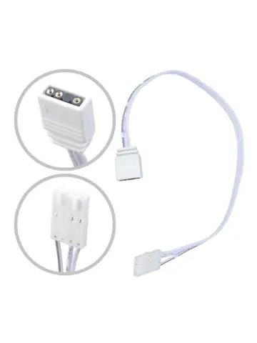 ARGB 4-контактный кабель 25 см белый N7YA