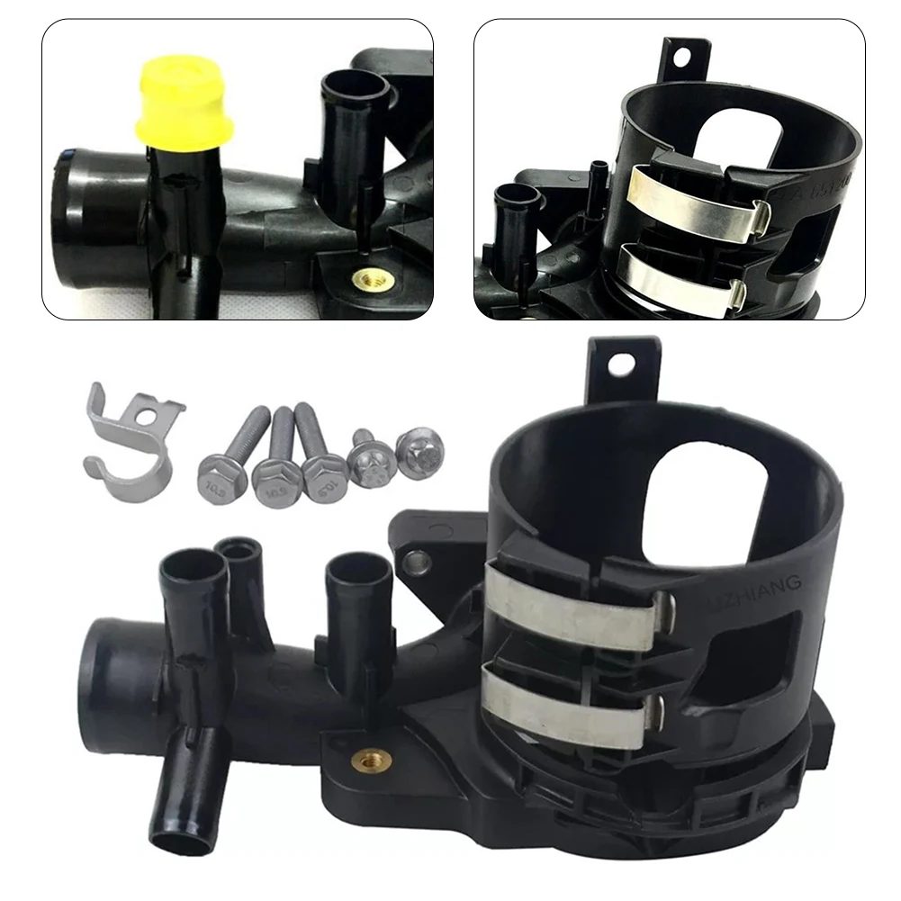 

For Mercedes-Benz C E-Class Fuel Filter Housing Water Outlet 1 Set A6512001656 Black Durable Anti-rust Lightweight