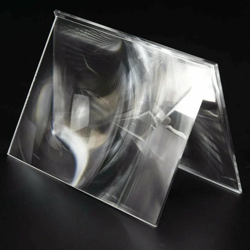 2 шт. 66x40 5 мм оптическая линза Френеля из ПММА фокусное расстояние 40 50 для