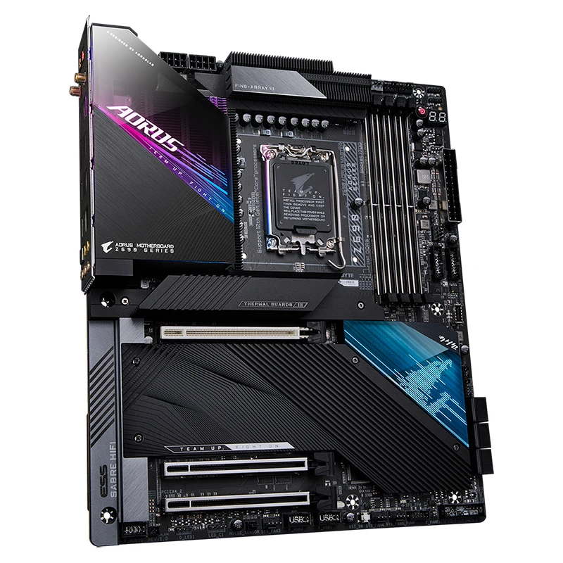 Игровая материнская плата Z690 AORUS MASTER Ram Компьютерная ddr3 h61 itx intel i7 h81 amd lga 1151 x79 x99 ПК