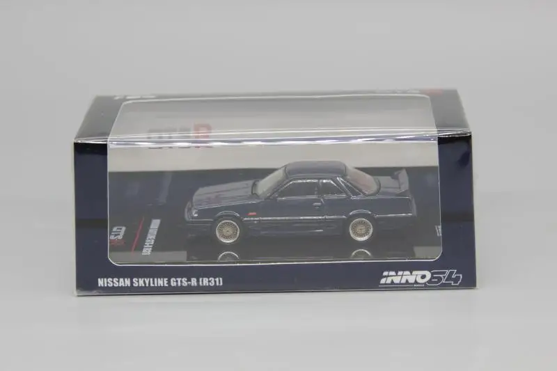 Inno 1:64 Skyline Generation 7 R31 GTS-R GTR car model toy