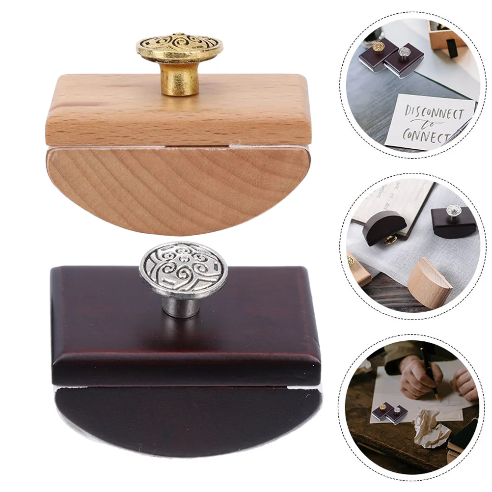 

Blotter Ink Rocker Wooden Absorbent Stamp Writing Paper Pad Seal Absorption Calligraphy Rocking Pen Desk Wood Tools Brush School
