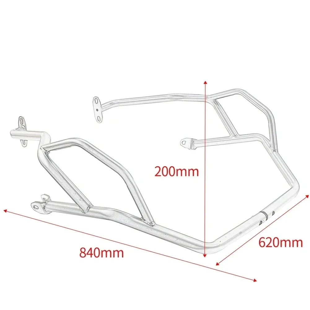 Защитные дуги для мотоцикла Benelli TRK 502 502X 2021-2025, защита двигателя, дорожный бампер, защита рамы от падений, аксессуар (art.: 3920d4d855ee1) - 3920d4d855ee1