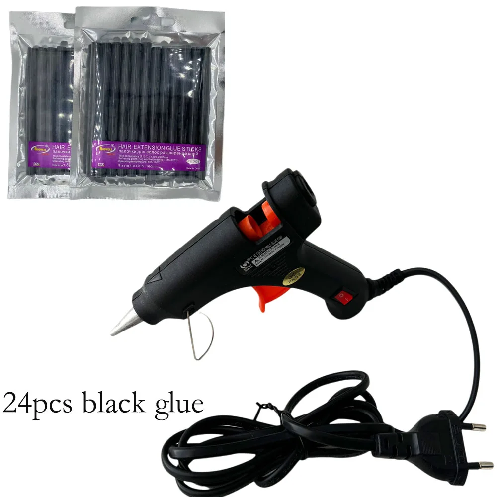 

Термопистолет для наращивания волос 3 цвета