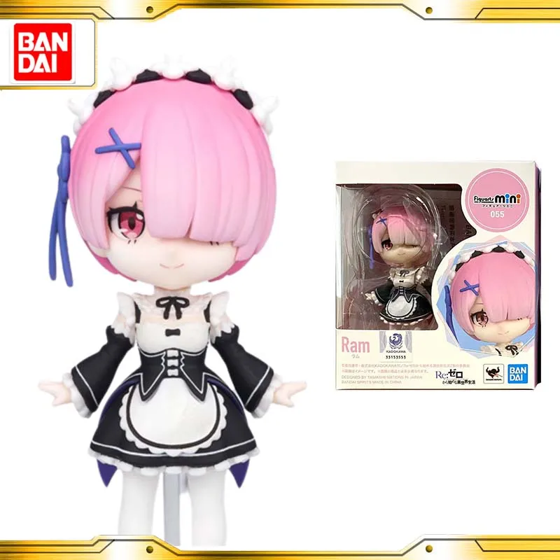 

Spot Bandai Figuarts Mini FM From Scratch In A Different World Ramrem Creative Hand-made Ornaments Children's Gifts