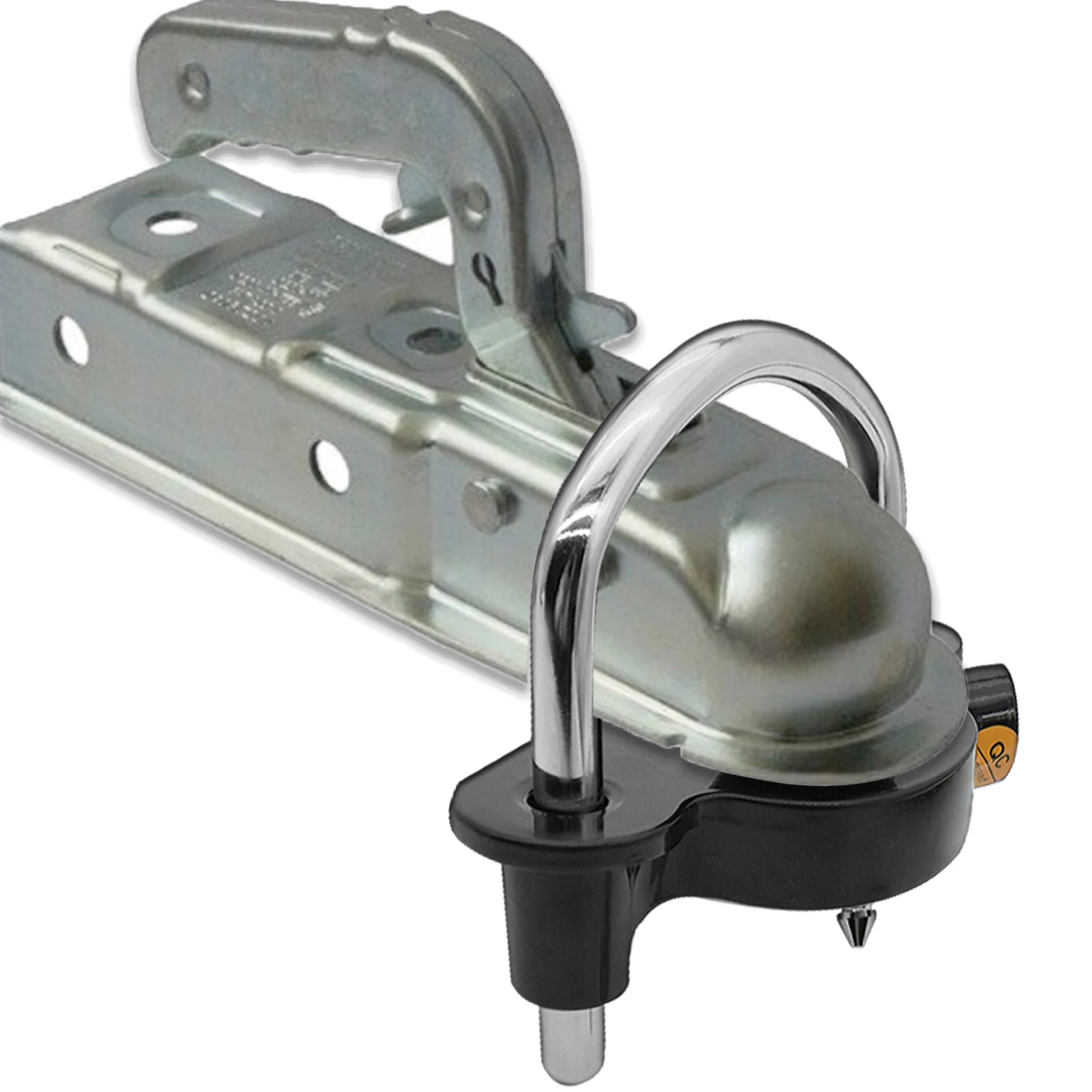 Heavy-Duty Hook Lock Universal Caravan Accessories Trailer Ball Coupler Safe Security Anti-Theft Lock images - 6