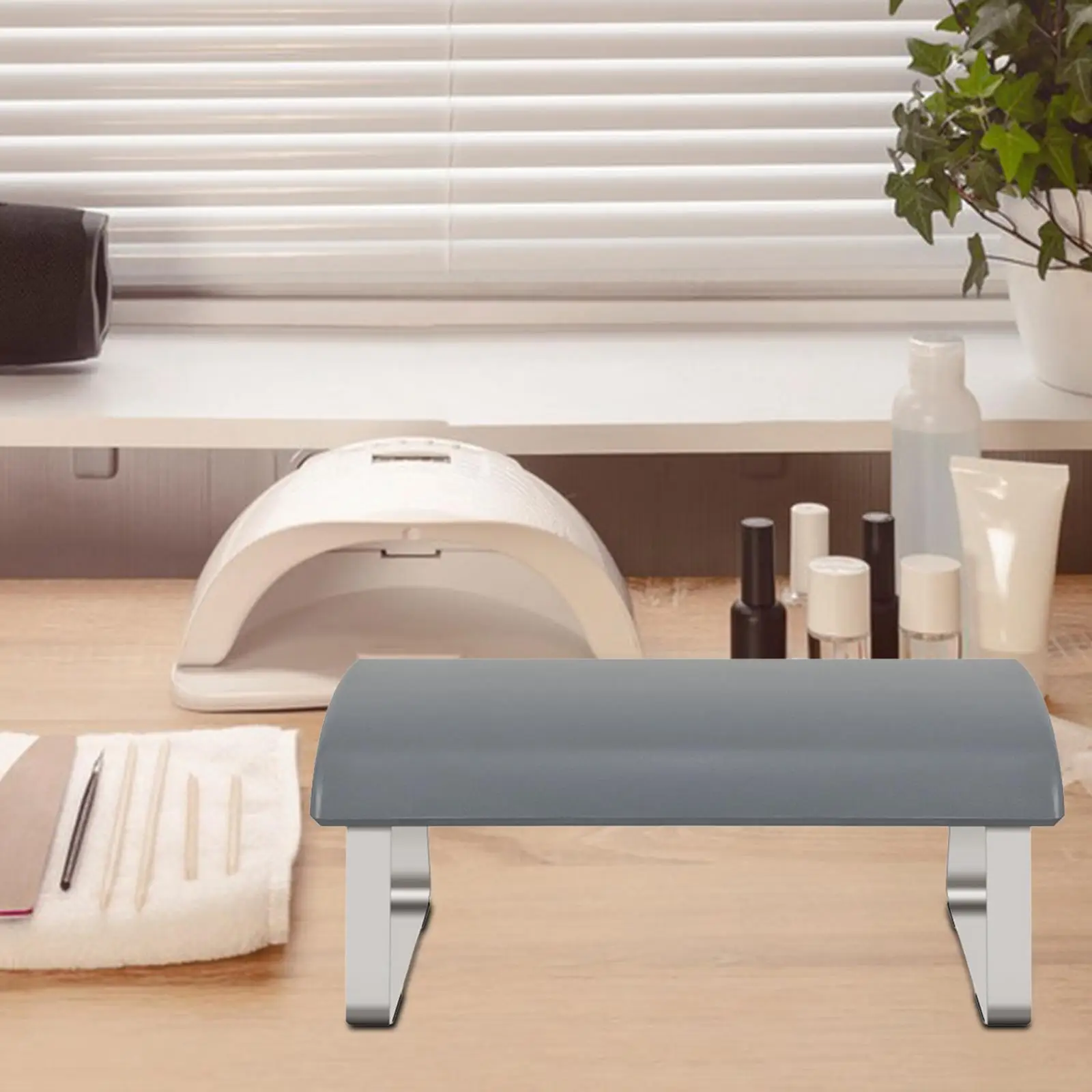 Под столом Подставка для ног Прочная многофункциональная подставка ногтей