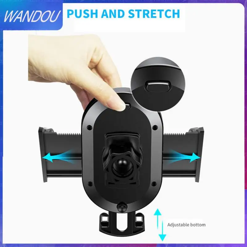 

Universal Smart Phone Holder Portable Car Mobile Phone Holder Multifunctional Adjustable Air Outlet Mobile Phone Bracket