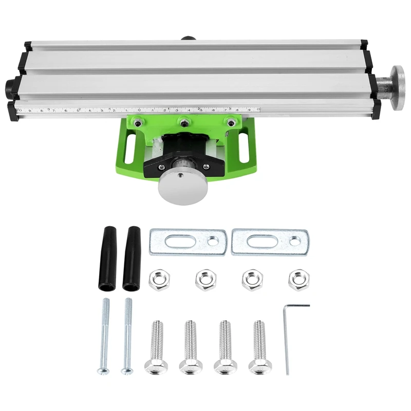 

6300 миниатюрный точный Многофункциональный фрезерный станок Настольный сверлильный станок тиски Рабочий стол X Регулировка по Y-оси координатный стол