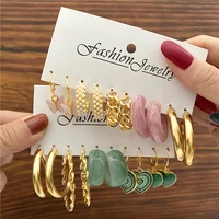 drop earrings set for women fashion resin butterfly heart girls acrylic dangle earrings trend set of earrings jewelry 2022