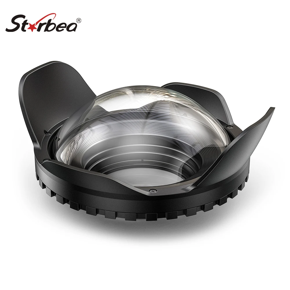 

Camera Universal 67mm Threaded Wide Angle Lens Dome Port Lens For Olympus TG-6 Camera Phone Housing Case Underwater Diving Parts