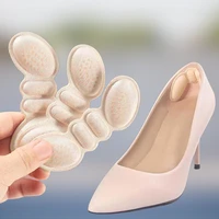 high heel pads heel pain relief self adhesive stickers adjust shoe size anti slip shoe pad heel protector comfort women insoles
