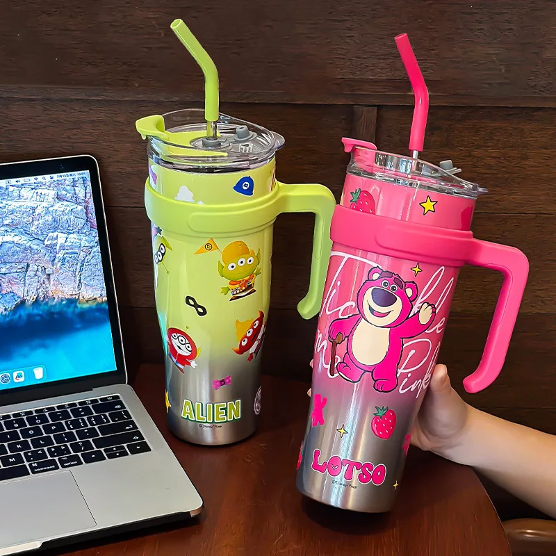 Изолированная чашка Big Mac Ice King большой емкости женская офисная соломенная