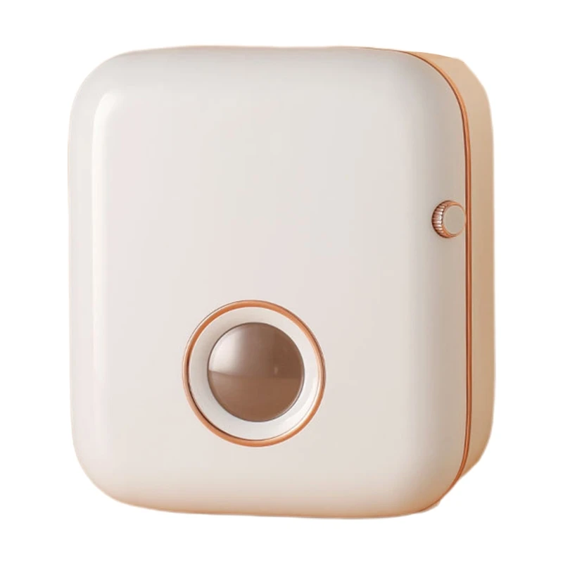 

Multifunctional Toilet Paper Dispenser Wall Hanging Paper Tissue Box Punch-free Toilet Tissue Tray Use Push Button Open