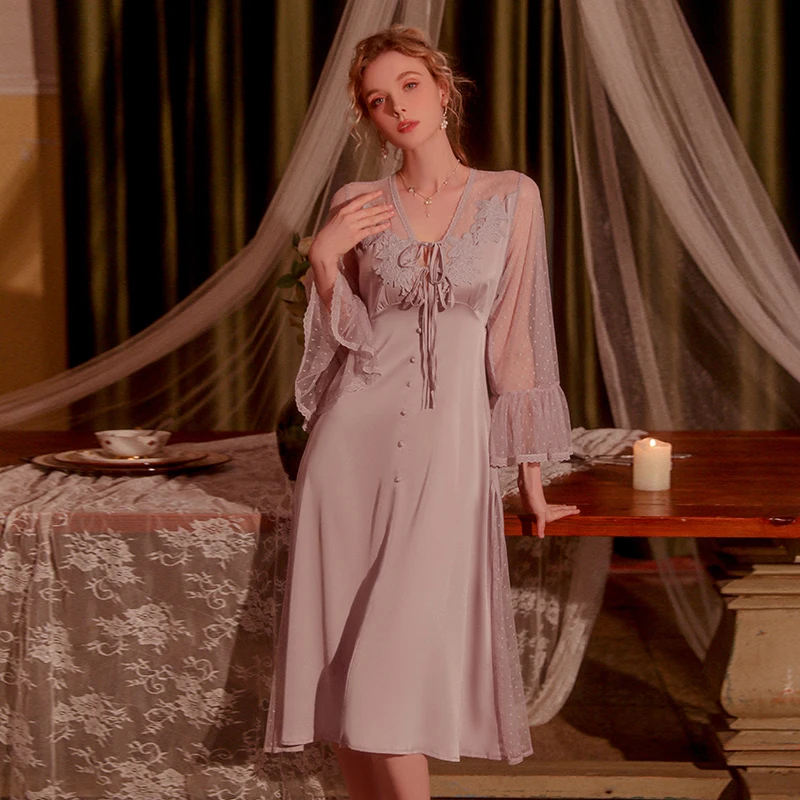 Ladies Night Wear Female Sexy Sweet Gauze Suspender Nightdress Casual Comfortable Pure Pajamas Home Clothes Suit White