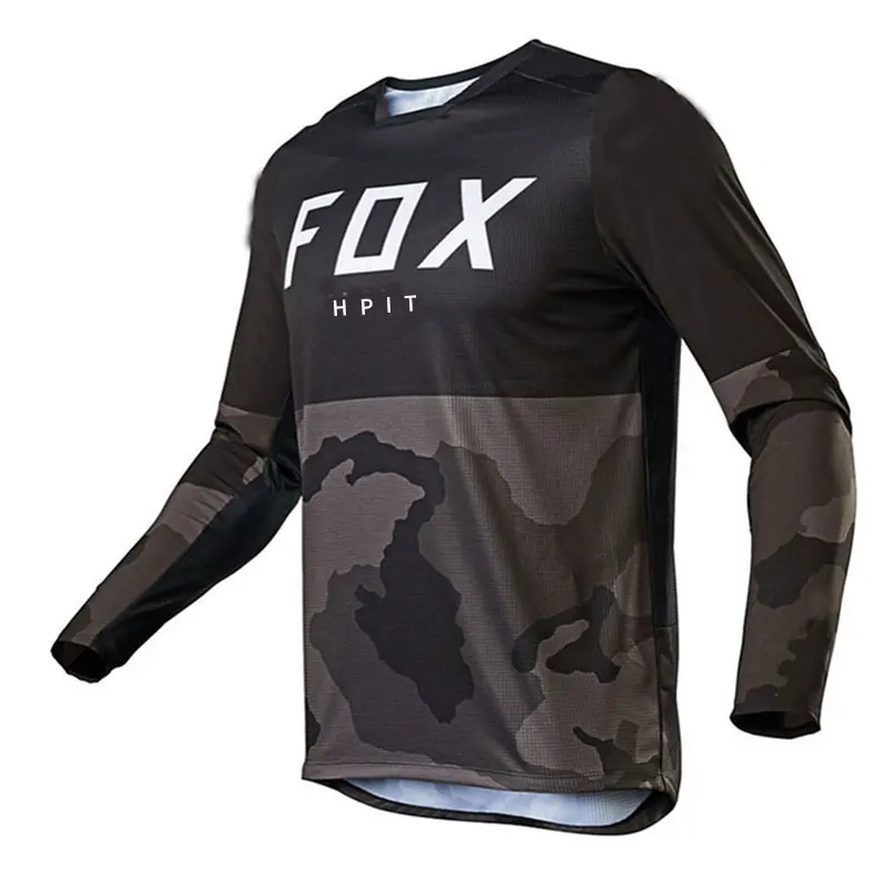 Moto Bicycle Jersey Sleeve Cycling Enduro Mtb Shirt Downhill T-shirt Camiseta Motocross Mx Mountain Bike Clothing Hpit Fox | Спорт и