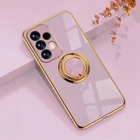 ring case for samsung galaxy a73 5g case luxury stand soft back cover for samsung a33 a53 a13 a72 a52 a52s a42 a22 a73 5g cases
