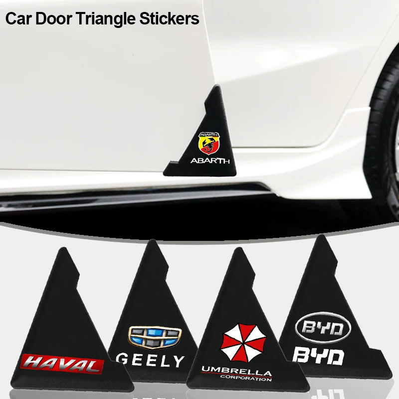 

2Pcs New Car Door Corner Cover Bumper Collision Anti-scratch Protector for Volkswagen Golf 7 GTI Golf R MK7 Polo Car Accessories