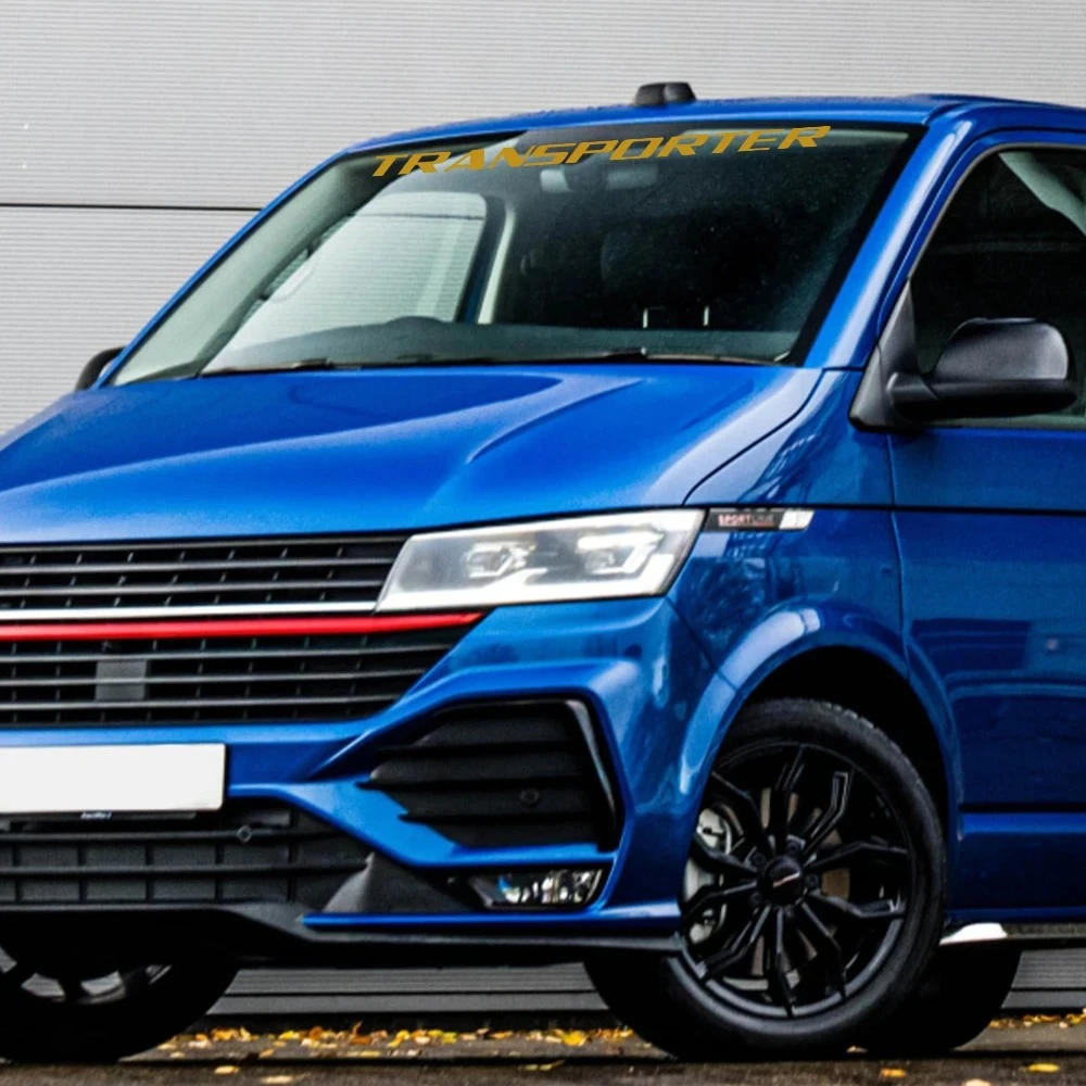 Фото Наклейки на лобовое стекло автомобиля для Volkswagen VW Transporter T3 T4 T5 T6 Camper Van, виниловые наклейки с индивидуальной графикой, аксессуары для тюнинга №4