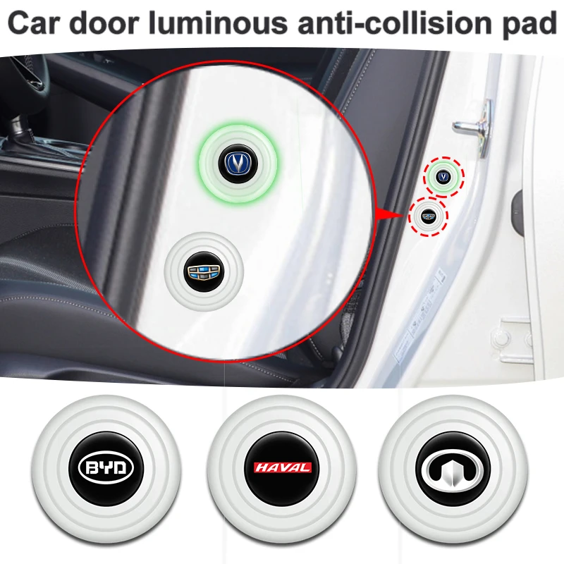 

4PCS Car Door Shockproof Pad Silent Gasket Shock-absorbing for Chery Tiggo 2 3 8 Qq Iq Blossom Fulwin Arrizo Fulwin Accessories