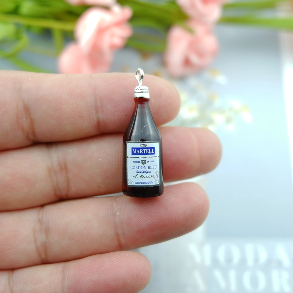 Подвески в виде спиртовых напитков для изготовления ювелирных изделий