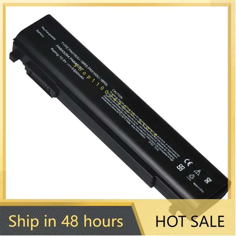 2024 аккумуляторы для Toshiba PA5162U-1BRS Pa5163u R30 R30-A Pabas277 S264 аккумулятор ноутбука