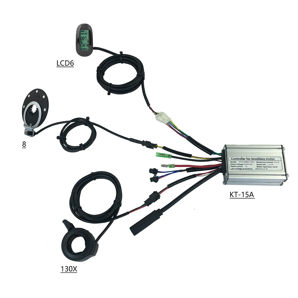 

Durable KT Controller Thumb Throttle 15A 250W 3-pin Connector Accessories