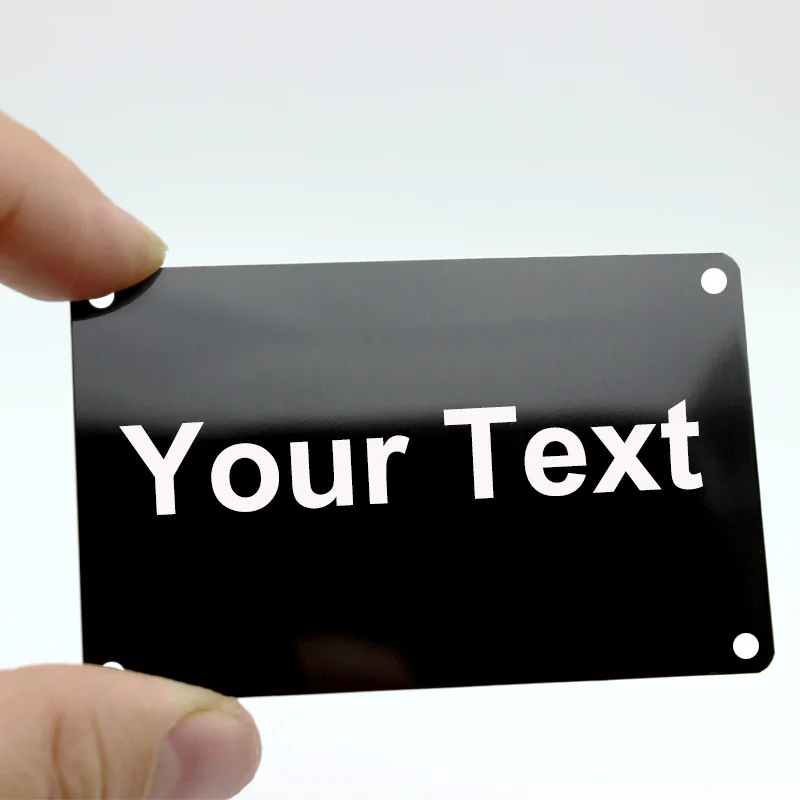 

Индивидуальная металлическая визитная карточка из нержавеющей стали, почтовая табличка, персонализированная вывеска с выгравированным текстом, металлические бирки с идентификацией предприятия