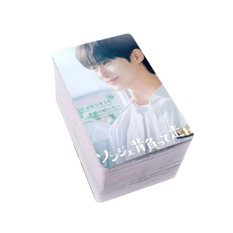 Фотоальбом без повторов Byeon Woo-seok Photo мини карточный кошелек Lomo Card с фотоальбомом