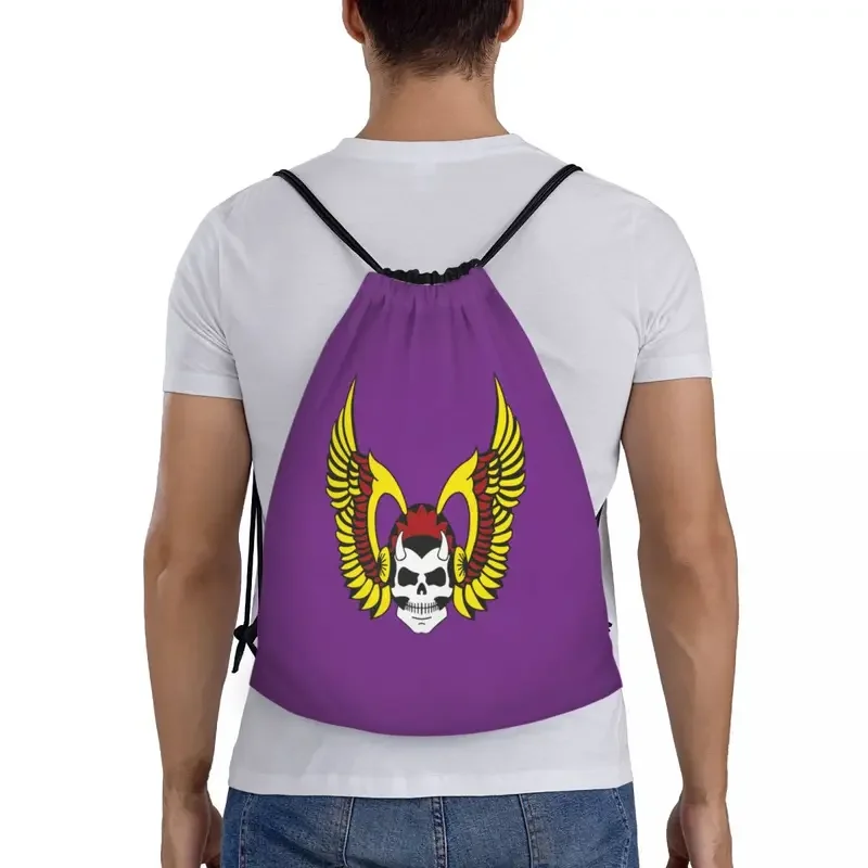 Рюкзак на шнурке Hell HAMC Angel для женщин и мужчин спортивный рюкзак спортзала