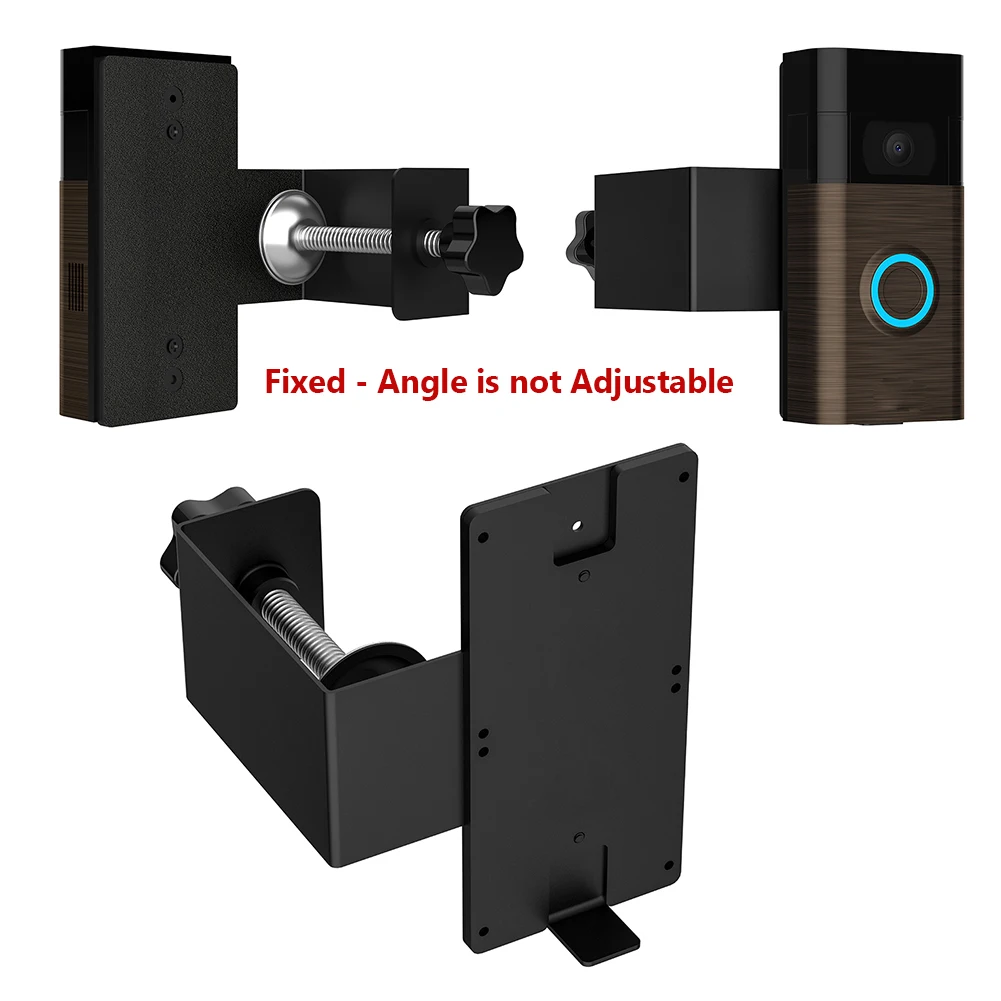 

No Drilling Doorbell Door Mount Fixed Doorbell Hardware Anti-theft Security Accessories for Home Office Apartment Dormitory Door