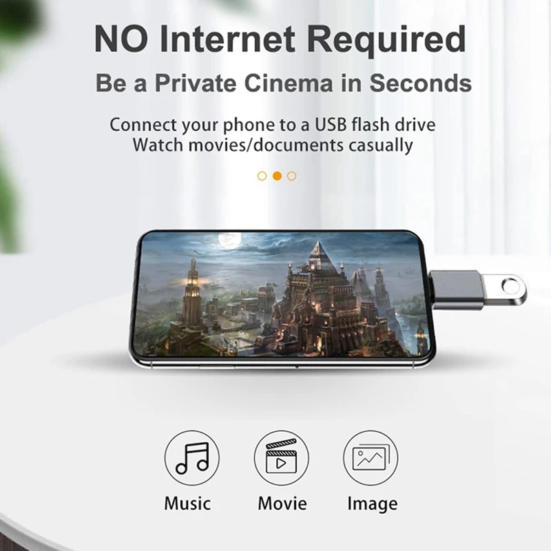 Адаптер OTG с USB C на 3 1 10 Гбит/с адаптер для Pro/Air Ipad Imac Samsung