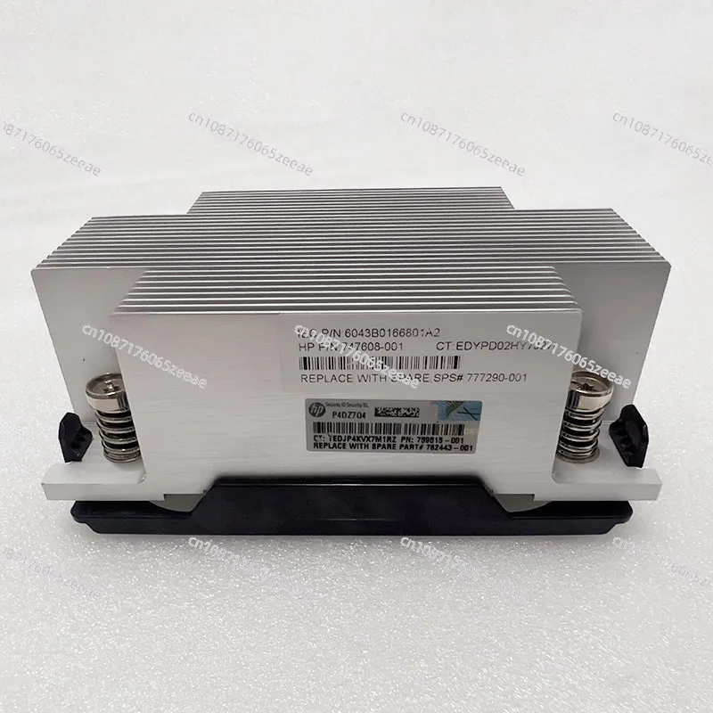 Оригинальный комплект ЦП 747608-001 радиатор сервера для HP DL380 DL380p G9 Gen9 777290-001 Coolin Fan