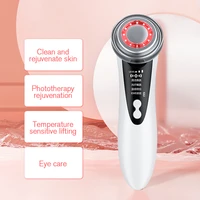 facial massager beauty instrument face beauty device redblue light therapy skin rejuvenation tightenin lift anti wrinkle tool