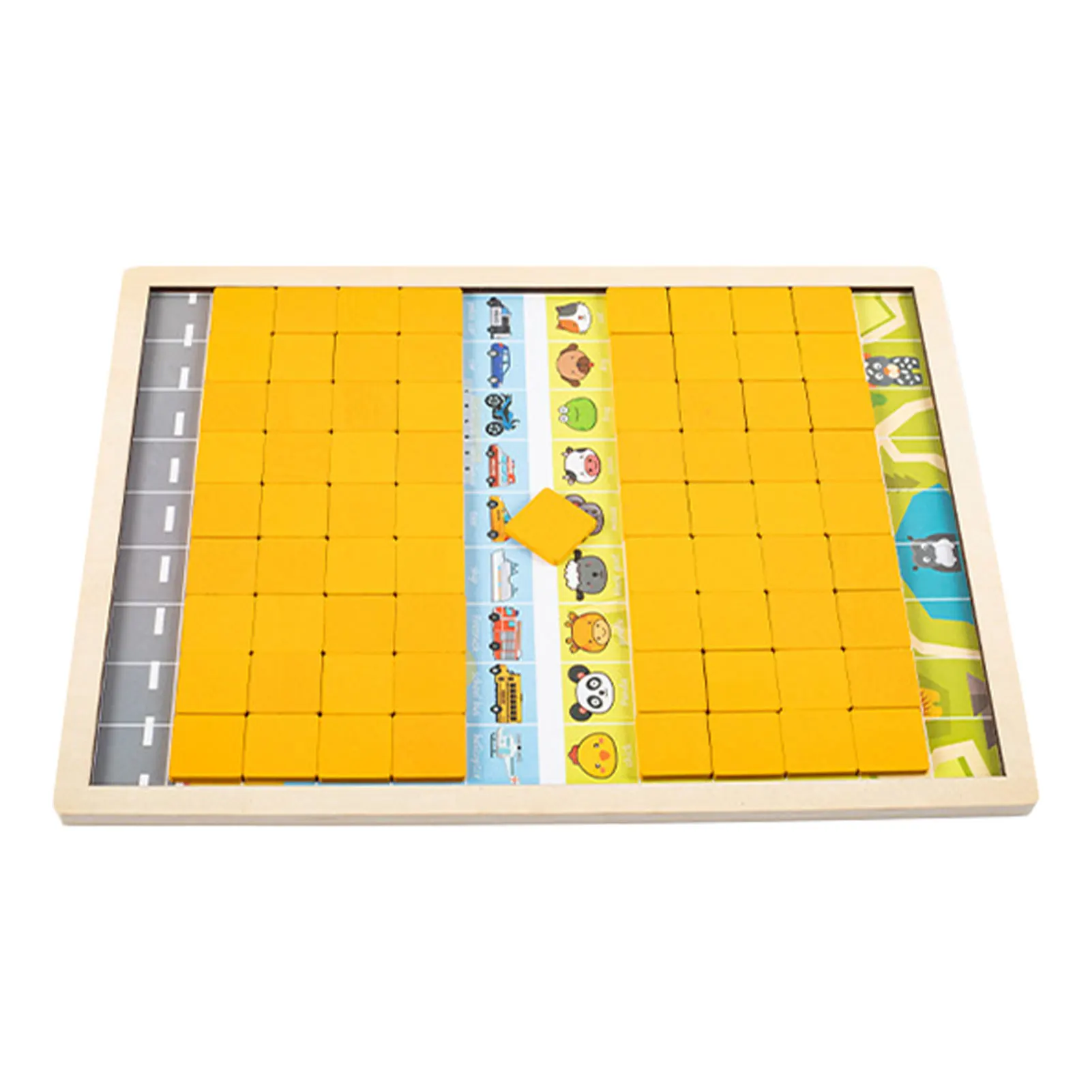 

Деревянная мультяшная развивающая настольная игра-пазл с героями мультфильмов, развивающая игрушка для детей, Мультяшные памятные игры ст...