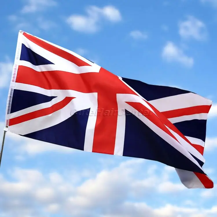 

5x3FT Union Jack Flag Great Britain England British Flags150*90cm Polyester Banner Post School Community Party Sporting Event