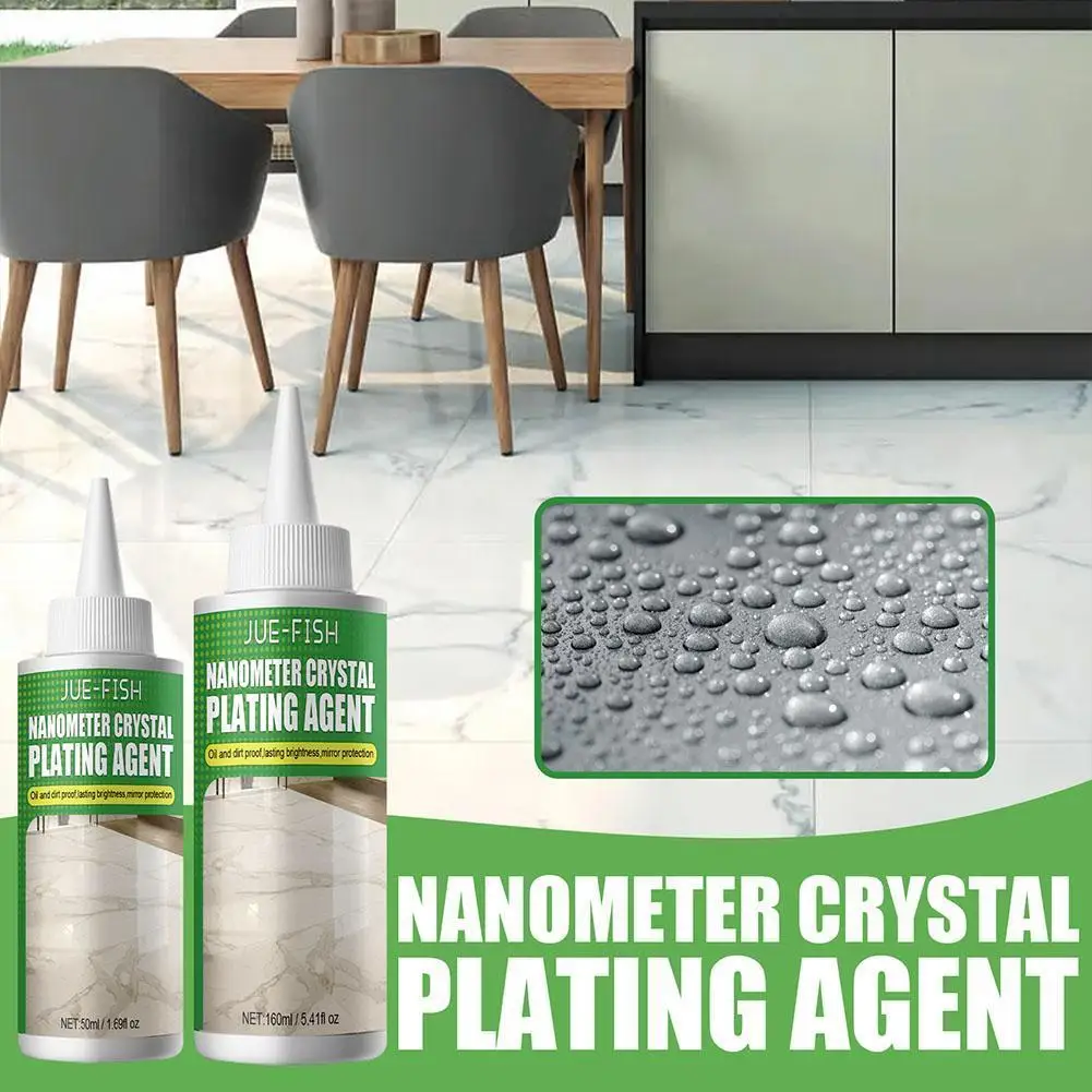 

50 /160ML Nanometer Crystals Plating Agents Waterproof Long-lasting Protective Film For Bedroom Living Room