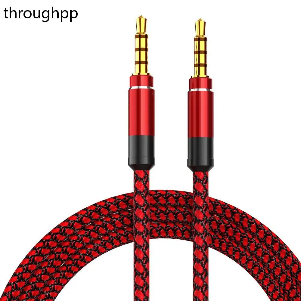 

1 PC 3.5mm Male To Male Audio Cable Audio Adapter Cord Headphone Extension Cord for Phone MP3 Car Headset Speaker