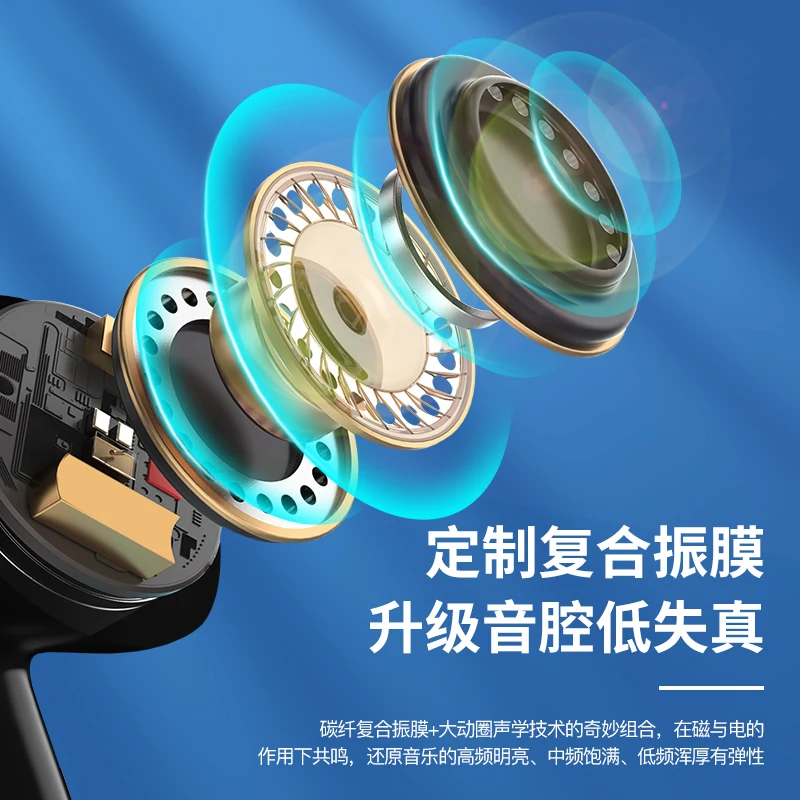 Спортивные Беспроводные Bluetooth-наушники 5 1 Беспроводная Bluetooth-гарнитура