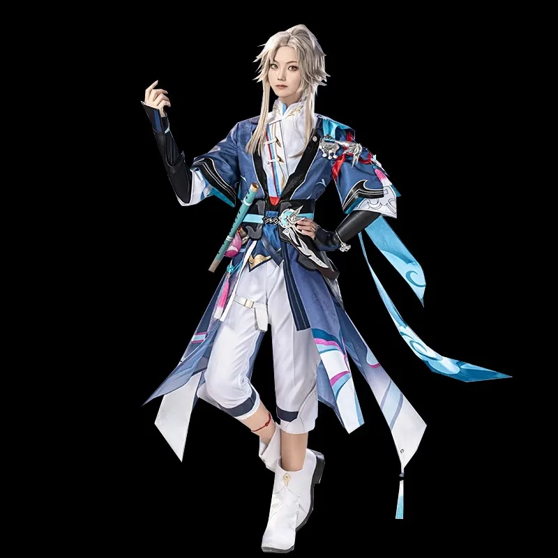 COS-HoHo Honkai: Star Rail Yanqing игровой костюм великолепный красивый косплей Хэллоуин