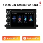 Автомобильный мультимедийный плеер, автостерео-система на Android 10, с GPS, Wi-Fi, USB, для Ford F150, Focus E150, E250, F250, F350, BT, SWC, типоразмер 2DIN