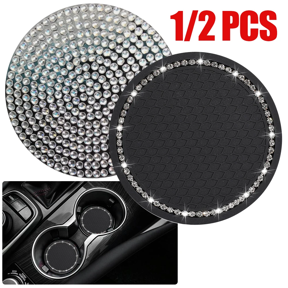 

Car Cup Coasters Silicone Anti-Slip Mat for Auto Drink Holder